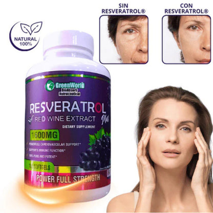 Resveratrol Plus - Antioxidante Natural Avanzado