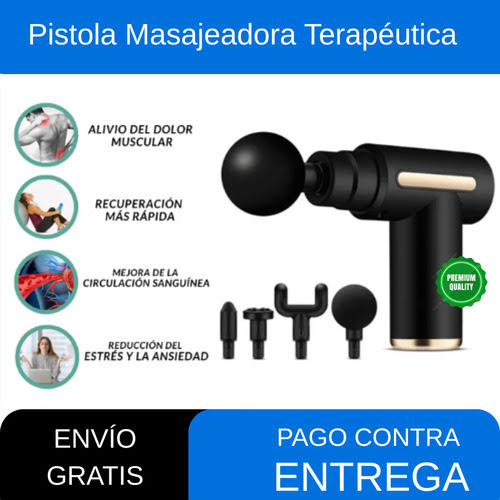 FACIAL GUN - PISTOLA MASAJEADORA 4 EN 1